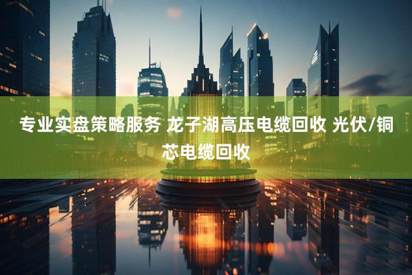 专业实盘策略服务 龙子湖高压电缆回收 光伏/铜芯电缆回收