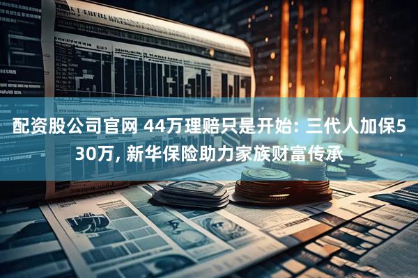 配资股公司官网 44万理赔只是开始: 三代人加保530万, 新华保险助力家族财富传承